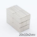 hollow small shape strong supermagnete n52 neodymium block magnets 40 20 10 mm